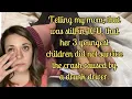 My mom was still in ICU when I had to tell her that a drunk driver killed her 3 youngest children