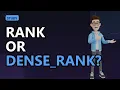 SQL Lesson 17 ROW - NUMBER vs RANK vs DENSE