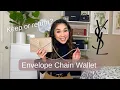 KEEP or RETURN YSL Saint Laurent Envelope Chain Wallet