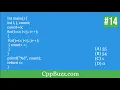 Question 14 C MCQs How C program works when we have two for loops with semicolon at the end