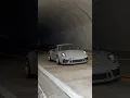 911 GT3 Tunnel Downshifts! #porsche #supercars #911gt3