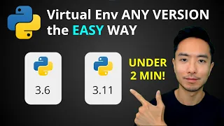 Switch Between Python Versions using Virtual Environments THE EASY WAY