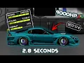 Top Secret Supra 9000HP Pixel Car Racer New Horizons Mod