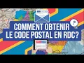 HOW TO GET A POSTAL CODE IN THE DRC