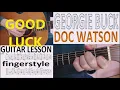 GEORGIE BUCK - DOC WATSON fingerstyle GUITAR LESSON
