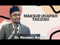 Download Lagu Maksud Ucapan Takziah || Dr. Rozaimi Ramle