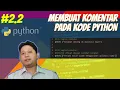 2 Belajar phyhon menggunakan komen comment untuk pemula