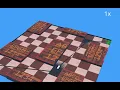 3D Simulation for 10X10 Dataset using Genetic Algorithm