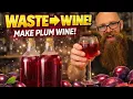 Making Plum Wine From 40kg of Reject Plums