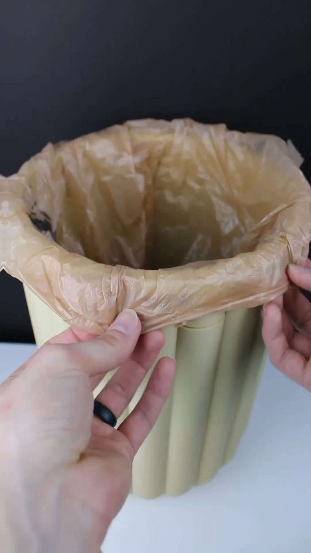 Ribbed Trash Can (full-size)