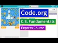 Code org Express Lesson 2 3 Debugging in Maze Tutorial with Answers Course C Lesson 4 3