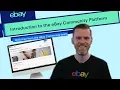 eBay How To Introduction to the eBay Community Platform