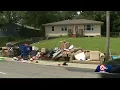 Lawrence crews busy clearing trash as students move in