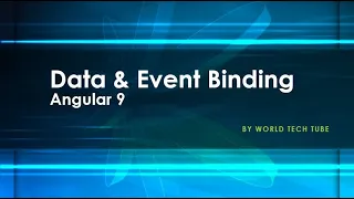 Angular 9 Event binding Data and Event binding in angular Angular tutorial 2020 - Event binding