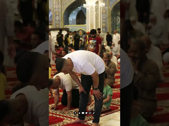 ⁣نور على نور من قباب ومنائر واروقة تسبح بحمد الله في كل حين.
