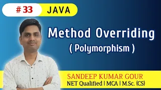 Method Overriding in JAVA Run time polymorphism