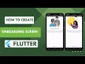 Flutter Tutorial - Onboarding Screen UI Introduction Screen Walkthrough