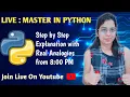 LIVE - Python MultiThreading MultiProcessing Step by Step Examples