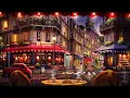 Download Lagu Rainy Night Paris Cafe Ambience with Smooth Jazz and Rain Sounds for Relaxation, Focus, \u0026 Sleep