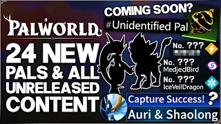 Palworld 1 0 - 24 New Pals Found Legend Implant Level 100 Boss More