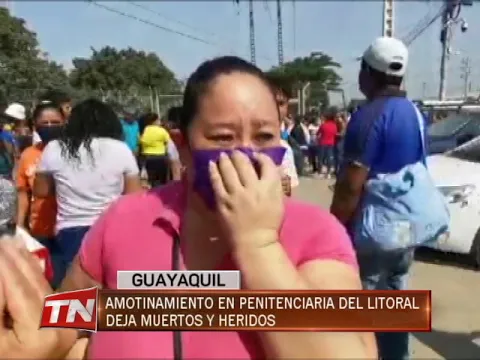 Amonitamiento en Penitenciaría del Litoral deja muertos y heridos 
