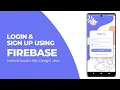Login and Signup using Firebase Authentication in Android Studio Java