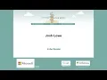 Josh Lowe - Invited Speaker
