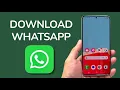 How To Download WhatsApp On Android Phone