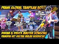 PRANK GLOBAL BOT CULUN DIHINA MASTER SONGONG GANTI SET SULTAN MALAH CURHAT \u0026 DITINGGAL DUO BUCIN FF