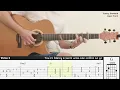 Bad Day - Daniel Powter | Fingerstyle Guitar | TAB + Chords + Lyrics