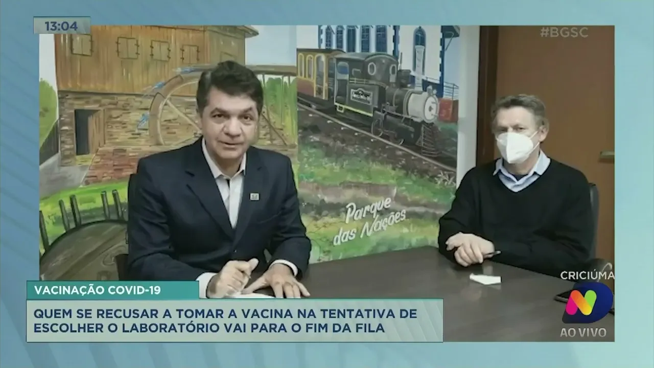 “Vacina boa é a aplicada no braço”, diz Salvaro sobre fim da fila para quem tentar escolher dose