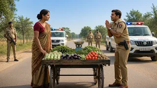 सब्जी बेच रही पत्नी से IPS ने माफी क्यों मांगी? Emotional Hindi Story