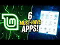 6 MUST-HAVE Linux Apps for Linux Mint 22 3 Cinnamon All can be Installed from Flatpak