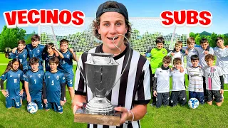 JUGAMOS UN PARTIDO DE FUTBOL! VECINOS VS SUSCRIPTORES! Final Tiempo Extra