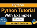 Python Full Course in Hindi Learn Python Programming Python Tutorial for beginners in Hindi