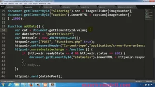 PHP Web Development How To Make A Website Tutorial 31 Inserting Categories Database Ajax
