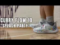 Under Armour Curry Flow 10 Splash Party Performance Review Best Flow Yet