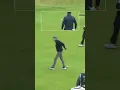 Michael Douglas with the best walk-in you'll see at the 2025 Alfred Dunhill Links Championship🚶‍♂️