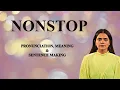 Nonstop - Meaning