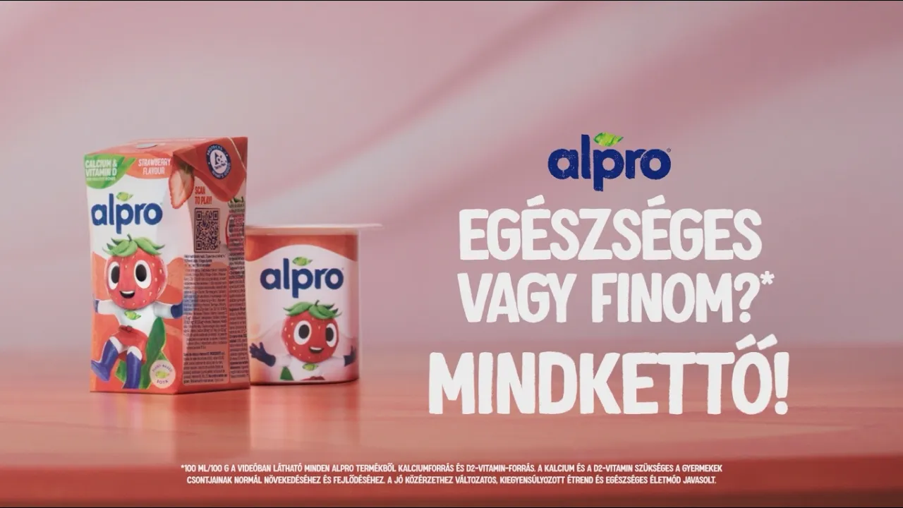 Alpro — Alpro — Egészséges vagy finom? Mindkettő! (YouTube video ad)