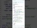 Simple Image Mapping in html