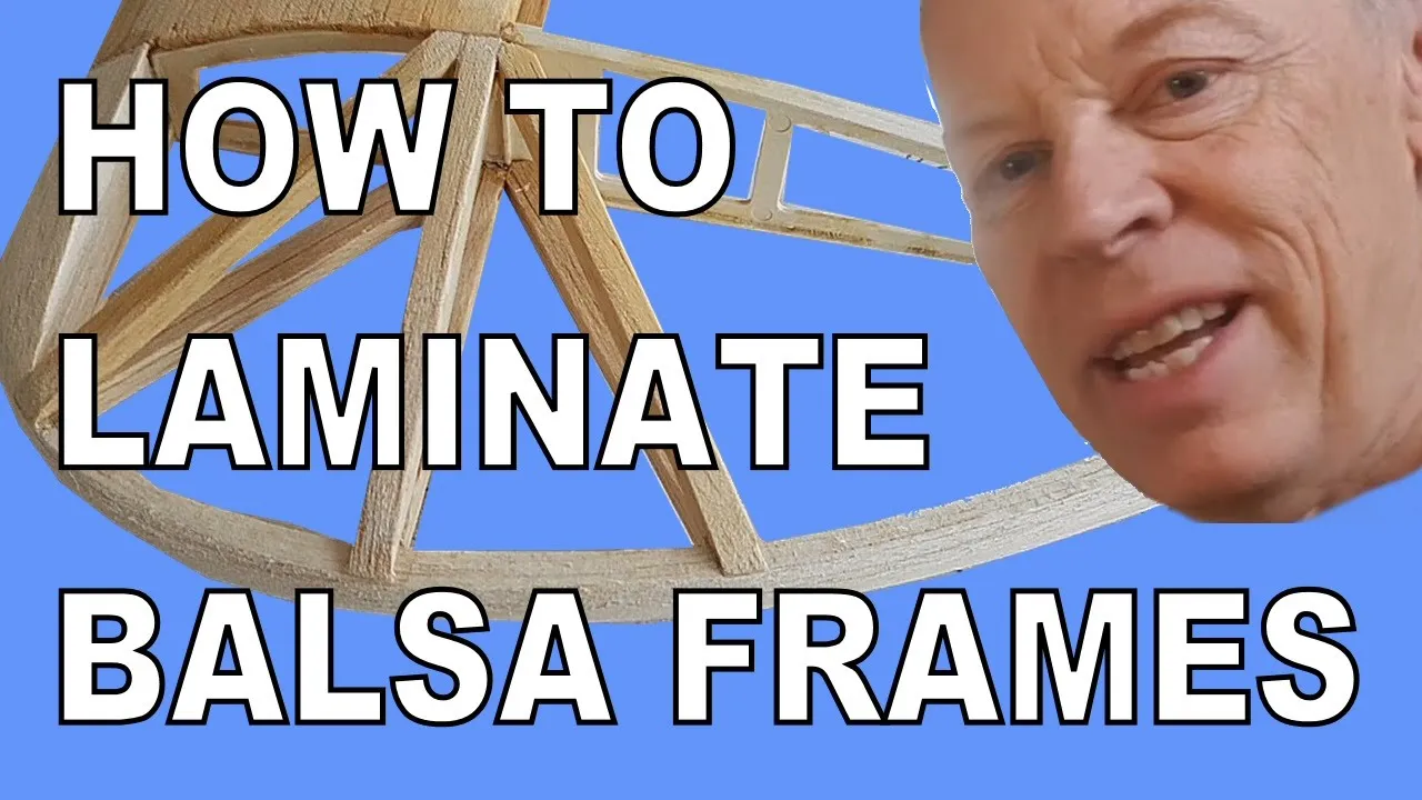 Laminating Balsa Wood for Model Planes