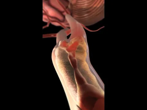 Carotid Arteries Under Attack: How Plaque Leads to Stroke #medicine #anatomy #shorts