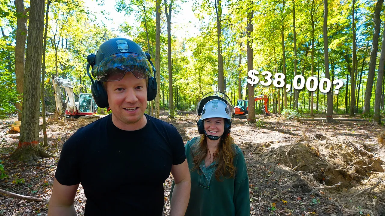 Quoted Too High, So We Are Doing It Ourselves! Clearing land and milling lumber.