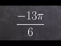 Sketch the Angle in Standard Position