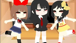 Horror Fandoms React Pumpkin Night Tomie Shoujo Tsubaki Gacha Club Original 