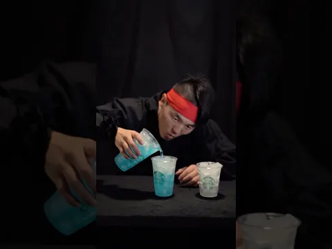 스타벅스 컵 용량 테스트🥷☕🧪 Starbucks Cup Size Test #ninjahyeong