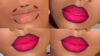 how to create an easy ombr lips simple ombr lips