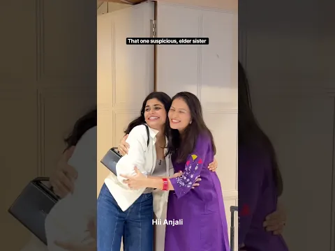 Aate hi start ho gyi💁‍♀️ #anjalikanwer #funny #ytshorts #comedy #treanding #comedyshorts