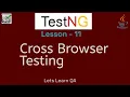 TestNG Selenium - Lesson 11